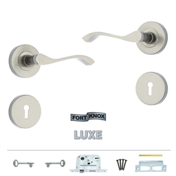 M7H40 - 2 Lever Lockset Imperial Rose